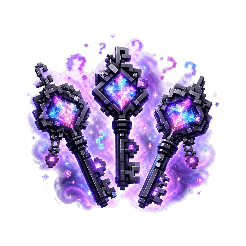 Mystery Keys x3 product artwork
